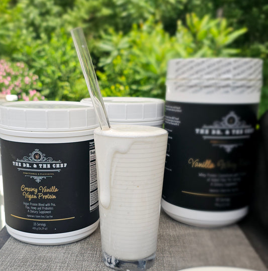 Creamy Vanilla Vegan Protein Powder - The best tasting vegan protein on the market!